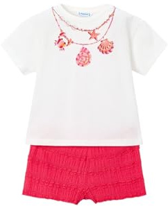 Mayoral Set Shorts für Mädchen Mohn 5 Jahre (110cm)