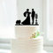 Personalisierte Braut und Bräutigam Kuchen Topper mit Nachnamen Hochzeitstorte Topper mit Hund Hochzeit Toppers Party Dekoration Mariage