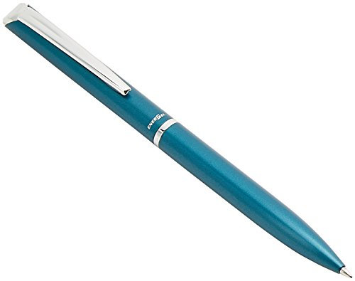 Pentel BL2007 Roller EnerGel Philography 0,7 mm Metallschaft hellblau im Geschenketui