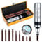 AKM 1/2-Inch Drive Hand Manual Reversible Impact Driver Set Extractor-12 PCS Impact Screwdriver S2 Steel Much More Durable Disengage Rusted Fasteners or Frozen Bolts