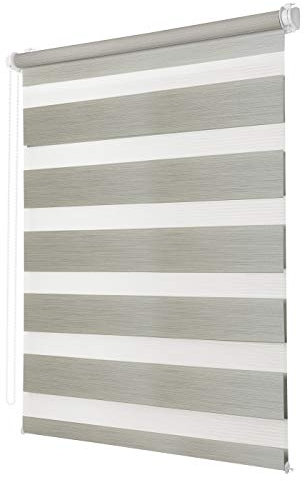 Ventanara® Doppelrollo ohne Bohren Duo Rollo Klemmfix Mint 40 x 150 cm