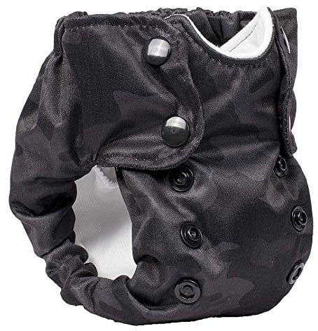 Smart Bottoms Born Smart 2.0 AIO Stoffwindel für Neugeborene (2,7-7 kg) - Muster: Incognito