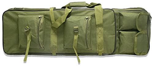 DFANCE Futteral Langwaffen Waffentaschen Für Gewehre Durchgehender Reißverschluss Taktische Gewehrtasche/futteral,für Langwaffen Luftgewehr Gewehr Jagd,Grün,85cm/33.4in