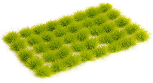 Jucoci Grass Tufts Statische Miniatur-Grasbüschel (Frühlingsgrün)