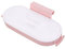 SEIWEI Kitchen Bin Plastic Folding Wall Mounted Portable Trash Garbage Bag Holder with Lid Hanging for Cupboard Door kitchen(1PCS Pink)