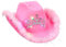 Zukmuk Westernhut Damen Cowboy Hut Frauen Partyhut Erwachsene Cowboyhut Damen Hut Party Hut Karneval Hut Damen Filzhut (Einheitsgröße, Rosa B)
