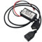 DC Buck Converter Module 12V to 5V/ 3A Reduced Voltage Regulator Power Converter With Dual USB Output Power Adapter Connectors For Phone Charging Car Audio Radio