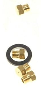 KIT INJECTEURS GAZ BUTANE pour TABLE DE CUISSON WHIRLPOOL - 480121102786