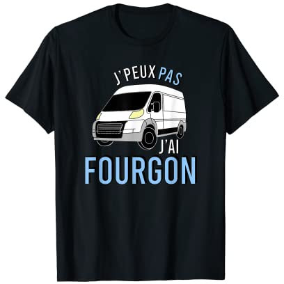 Cadeau Fourgon Aménagé Drôle Van Life Couple T-Shirt