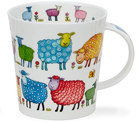 Dunoon Cairngorm 0.48L Mug Bright Bunch (Sheep)