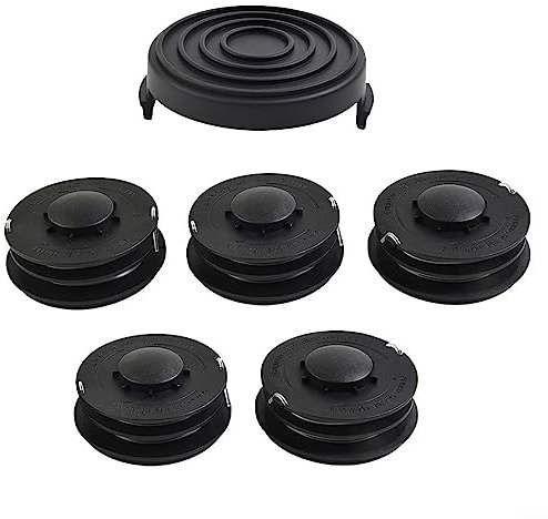 Rasentrimmer-Spulenabdeckung, 5 Spulen, 1 Haube, passend für GC-ET 4530 Elektro-Rasentrimmer, 450 Watt