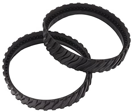 TOPINCN Limpiador de Piscinas, 2 uds., Pista de Ruedas R0526100, Pistas Mx6 Mx8, Limpiadores de Pistas de Neumáticos de Goma, 2 Piezas para Limpiadores Robóticos de Piscina Zodiac