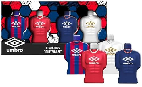 RA-HOMESTORE® New Football Crazy Champions Toiletries Shower Gel Gift Set, Perfect For Both Boys and Girls