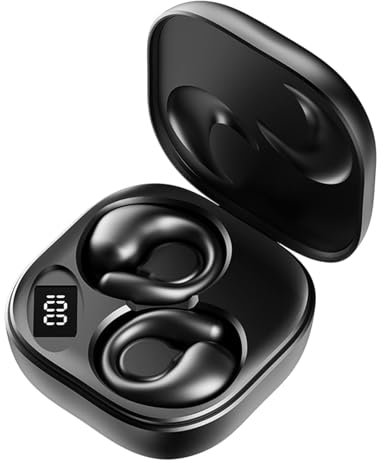 Small Open Ear Earbuds Bluetooth Bone Conduction Open Ear Headphones Wireless Sport Earbuds Bone Conduction Headphones Bluetooth Clip On Wireless Bone Conduction Earphones
