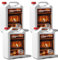 4x5 Liter Bioethanol Premium 100% fürAlkohol für Kamin (ORANGENDUFT, 20L)