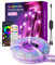 Lanmonlily LED Streifen Aussenbereich 10M, IP67 Wasserdicht, RGBIC Smart 24V Outdoor LED Strip, APP-Steuerung, Musik Sync, LED Band Außen für Garten, Party, Zaun, Pool Dekor, 2x5m