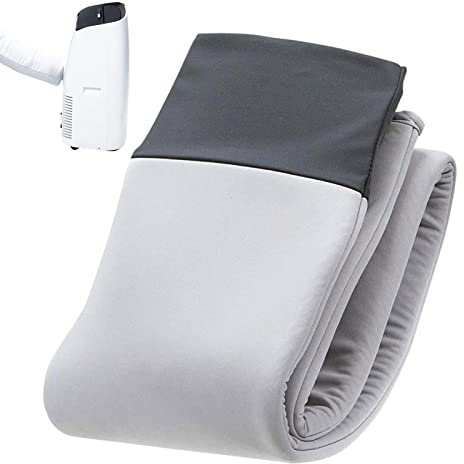 Adjustable Portable Air Conditioner Hose Wrap - Dust Proof Protector Sleeve for AC Energy Saving
