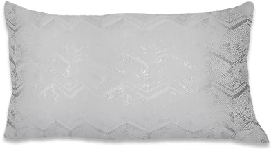 Majestic Giftware 3 Pack Jacquard Decorative Throw Pillow Cover (PC1229S-3PK) | Rose Gold Soft & Washable Cushion Covers with Zipper for Sofa, Bedroom (12x20) Inserts Not Included
