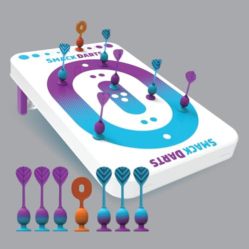 EastPoint Smack Darts - 2-in-1 Saugnapf wandelbares Dartscheiben-Zielspiel