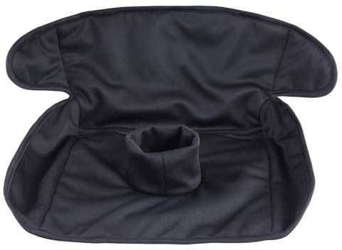 Hisprout 360 Comfort Universal Child Piddle Pad Car Seat Protector Pad for Potty Training,Seat Liner Nappy Leaks & Toilet Training,Fit Car Seats(Black)