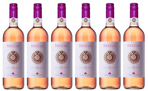 6x 0,75l - 2025er - Lungarotti - Brezza - Rosato dell' Umbria | Rosato dell' Umbria I.G.P. - Umbrien - Italien - Rosé-Wein trocken