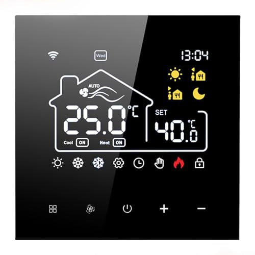 Thermostat à télécommande pour climatisation centrale et chauffage au sol