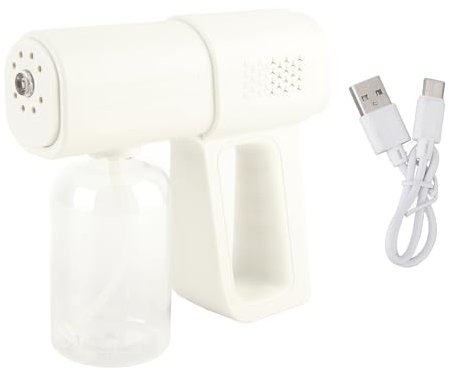 Atomizer Sprayer, Rechargeable Cordless Handheld NanoSprayer, 380ml Capacity Bottle, Electric Spray Bottle for Barber, Salon, Home Use