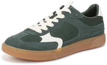 Blowfish Malibu Women's Tastic Lace-Up Trainers, Jeweled Green, Medium Fit, UK 8