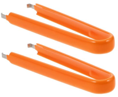 MUCKLILY 2stücke Teiliges Auto Sicherungszangen Edelstahl Präzises Kfz Sicherungsinstallations Handling-werkzeug Für Pkw Lkw Suv Motorrad Schnelles Und Genaues Elektrikreparatur-tool