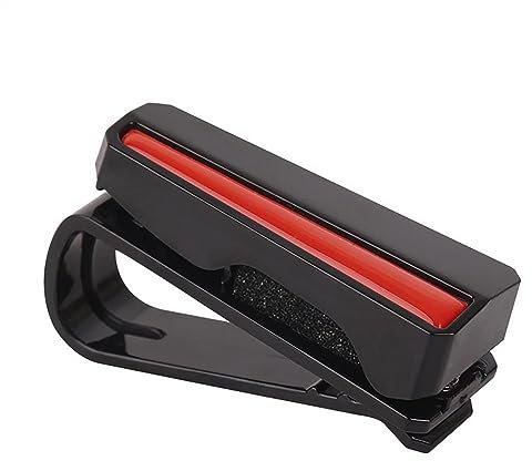 WOHOOD Portaocchiali per Visiera per Auto Porta Occhiali da Sole per Auto Accessori per Clip per Fiat 500 500X 500L