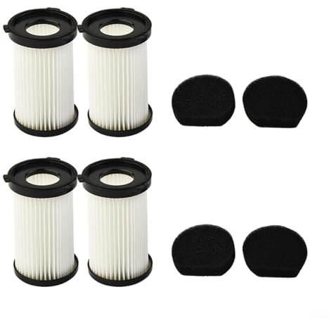 Puupaa Kit de filtro de vacío para Cecotec para Conga Thunderbrush 520 550 560 E para Handyforce 2761 2759 aspiradora para Handy Force RBT escoba eléctrica