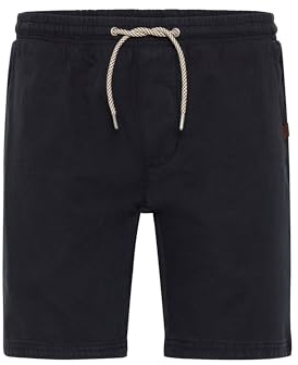 Indicode IDAberavon Herren Chino Shorts Bermuda Kurze Hose aus 100% Baumwolle Regular Fit, Größe:XL, Farbe:Black (999)