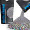 Hemway Premium Automotive Glitter Flake Paint Additive - Gun Metal Grey Holographic | Fine Metal Flakes for Car, Truck, RV, Motorbike & Boat Decoration | Mix with Auto Paint | 100 g