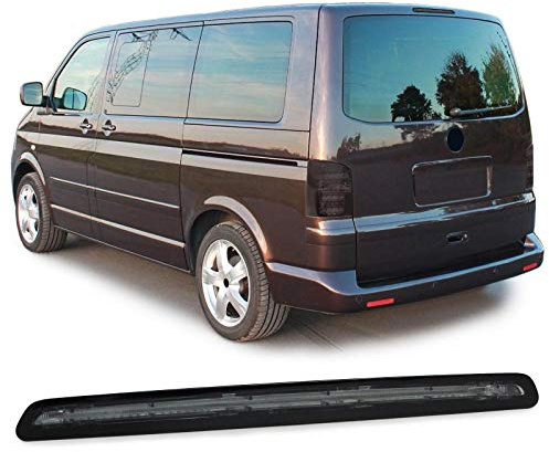Dritte LED Bremsleuchte Schwarz für VW Bus T6 T6.1 mit Heckklappe 2015-2024