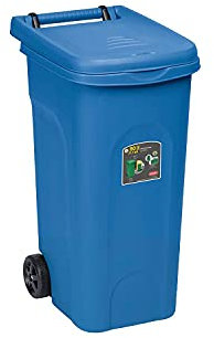 Stefanplast Bidon Eco System 80 L S/Pédale Bleu