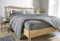 Olivia Rocco Teddy-Fleece-Spannbettlaken, extra tief, gemütlich, warm, flauschig, Einzelbett, Grau