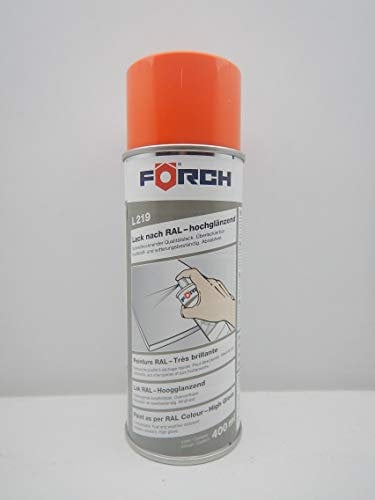 FORCH REINORANGE RAL 2004 Peinture en spray Orange pur RAL 2004 400 ml (1)