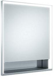 Keuco Royal Lumos Spiegelschrank 14311, 1 Drehtür, Wandeinbau, Anschlag Links, 650mm