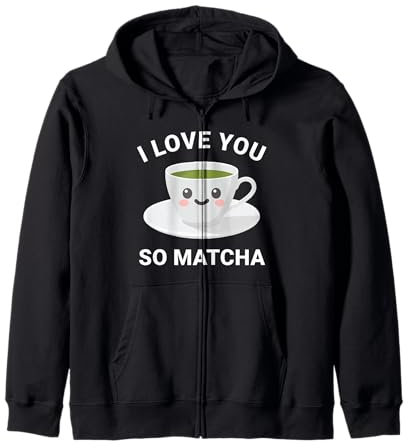 Thé matcha, thé vert, tasse, pun, mignon kawaii Sweat à Capuche