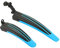 Fahrrad-Schmutzfänger, 2 x Spritzschutz, für 20-26 Zoll (50,8–66 cm) Mountainbike, vorne und hinten, Schlamm (blau)