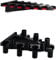 Berkley Space Saver for 6 Fishing Rods - Storage Rack for Wall and Ceiling Fixture - Home, Garage and Shed Safe Storage Solution for Multiple Fishing Rods, Black