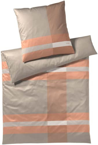 JOOP! Satin Kissenhülle Modern 4104 | 8 Copper - 80 x 80