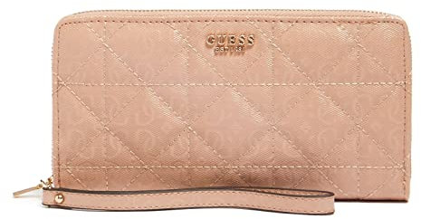 GUESS Malia zip around wallet, kombi(biscuit), Gr. L