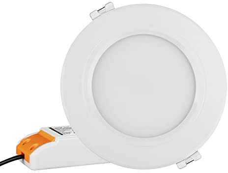 LIGHTEU®, Milight Miboxer Zigbee3.0 RGBCCT LED 6W Deckenleuchte kompatibel mit Zigbee Amazon Echo Plus APP/Sprachsteuerung, FUT068Z