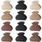 Lolalet 12 Petites Pinces à Cheveux à Double Dents, Mini Pince Crabe de Couleur Différente, Accessoires de Coiffure pour Fille Femme