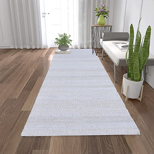 Antep Rugs Natural 2x16 Indoor Hand Woven Fiber Jute Runner Rug (Off White, 2'6 x 16')
