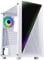 X= Infinity White ARGB ATX Tempered Glass Esports PC Gaming Case