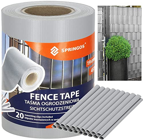 Frangivista Balcone - Frangivista per Recinzione Giardino - Pannelli PVC per Esterno - Telo Frangivista Recinzione - Ombreggiante per Recinzione Resistente e Facile da Montare - 35m