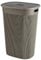 Keter Curver Filo Cesta Portabiancheria da Bagno, Cappuccino, Capacità di 55 Litri, 70% riciclato, 45x35x61H