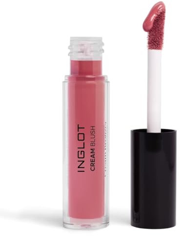 INGLOT Coseticos Cream Blush 100, Creme-Rouge, seidige Textur, modulare Formel, langer Halt ohne Flecken, 5 ml